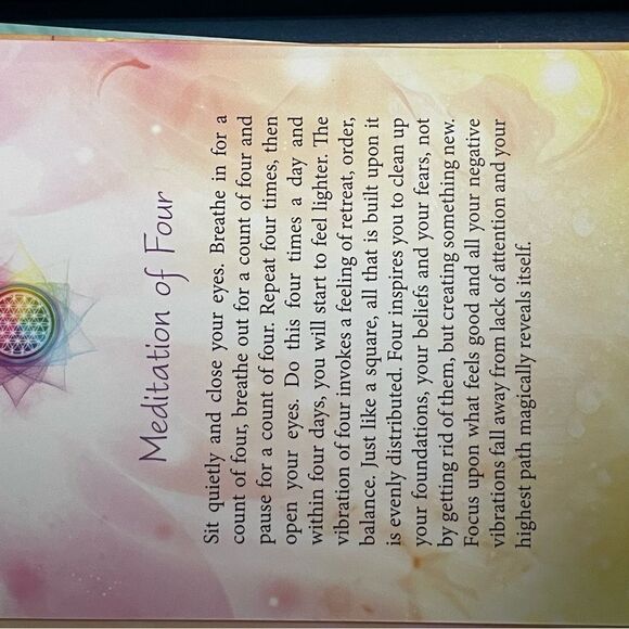 The flower of life wisdom from Astar guidance cards angel tarot - Picture 4 of 10